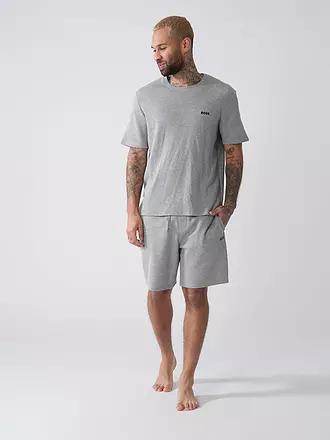 BOSS | Pantalones de pijama - Shorts | grau